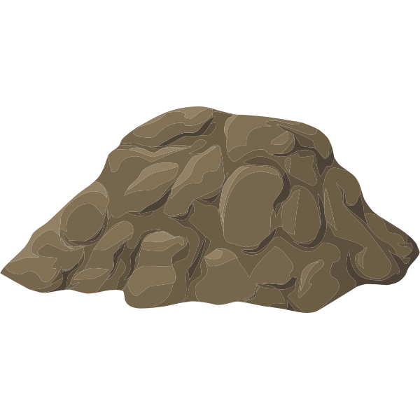 SVG alpine landscape mound modular 1a al1