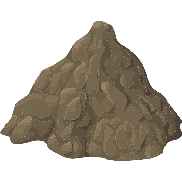 SVG alpine landscape mound modular 1c al1