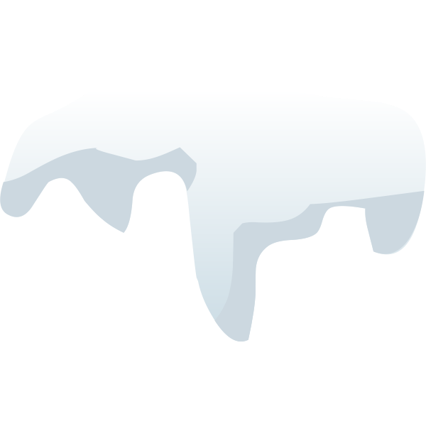 SVG alpine landscape snow cap 01c al1