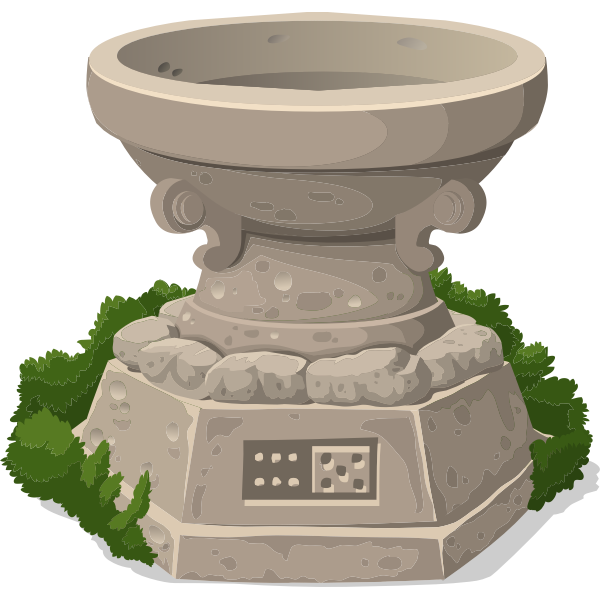SVG Altar in nature