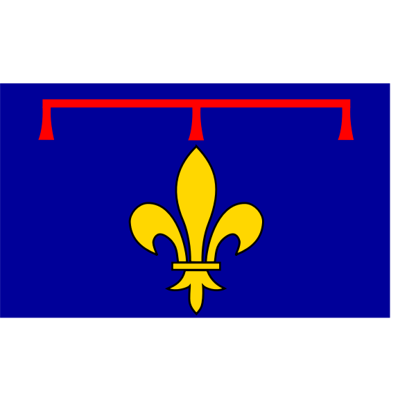 SVG Alternate Provence region flag vector clip art