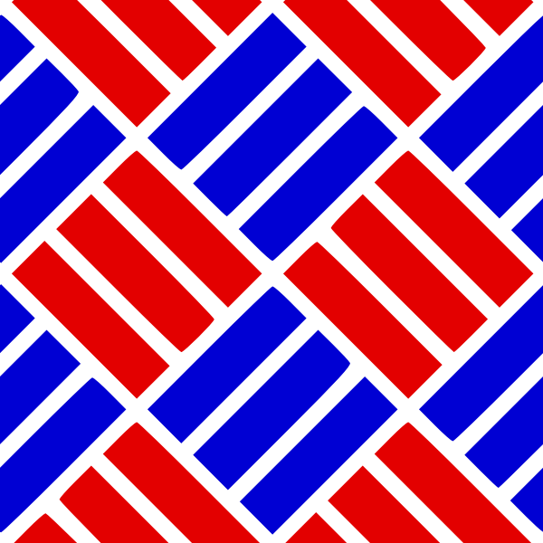 SVG Alternating Tile Pattern colorized