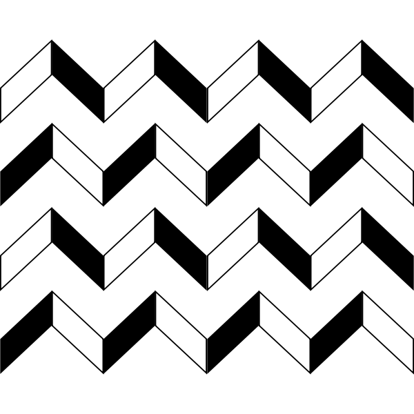 SVG Alternating zig