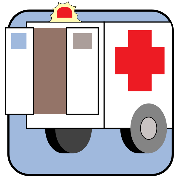 SVG Ambulance icon