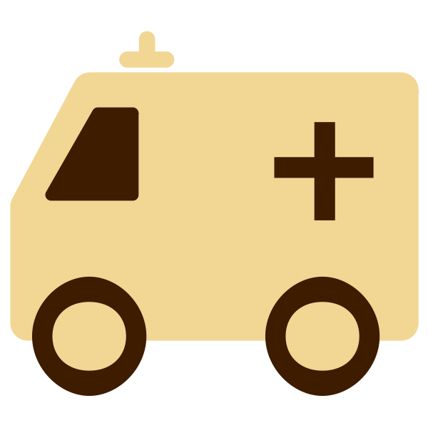 SVG Ambulance vector clipart