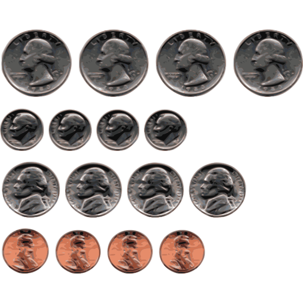 SVG American Coins