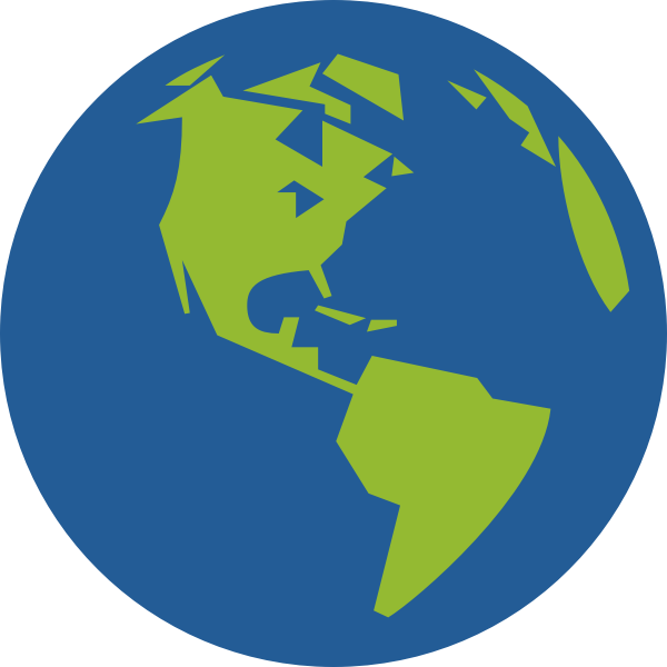 SVG American continents