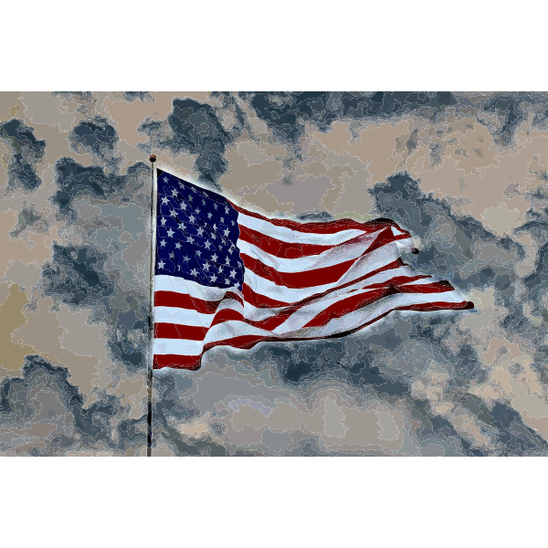 SVG American Flag 2015060134