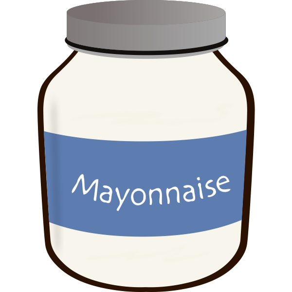 SVG American mayonnaise