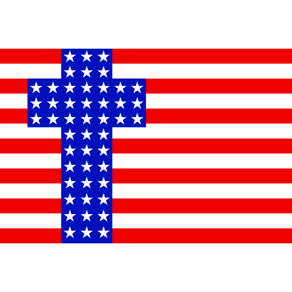 SVG American Prohibition Flag design ca 1915