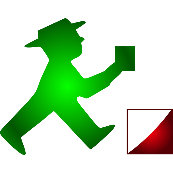 SVG Ampelmnnchen macht Orientierungslauf