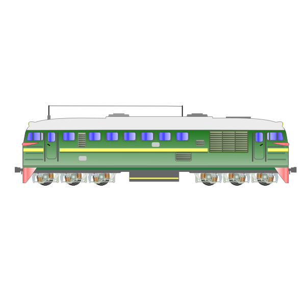 SVG amt diesel locomotive