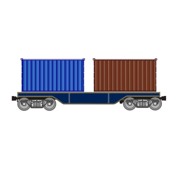 SVG amt flat wagon