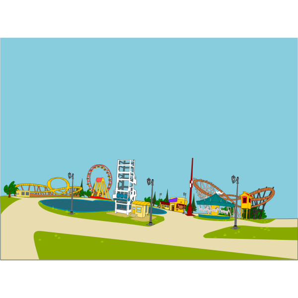 SVG Amusement Park