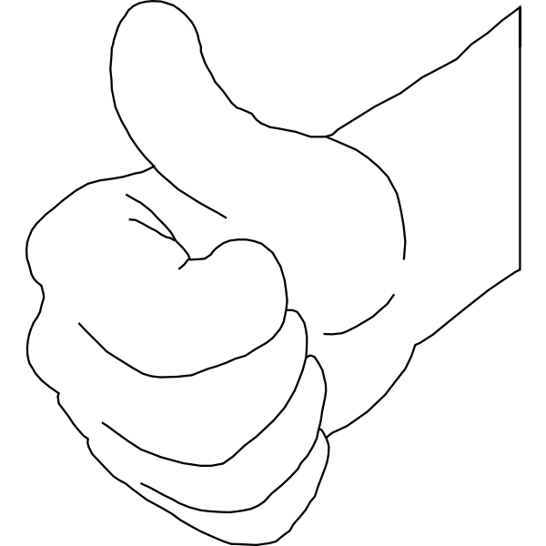 SVG An OK sign
