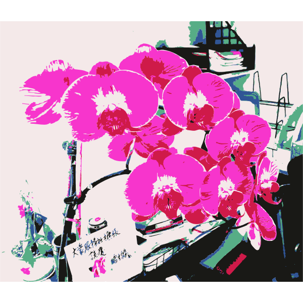 SVG An orchid for jilllio