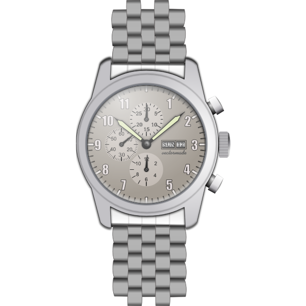 SVG Analogue watch vector graphics