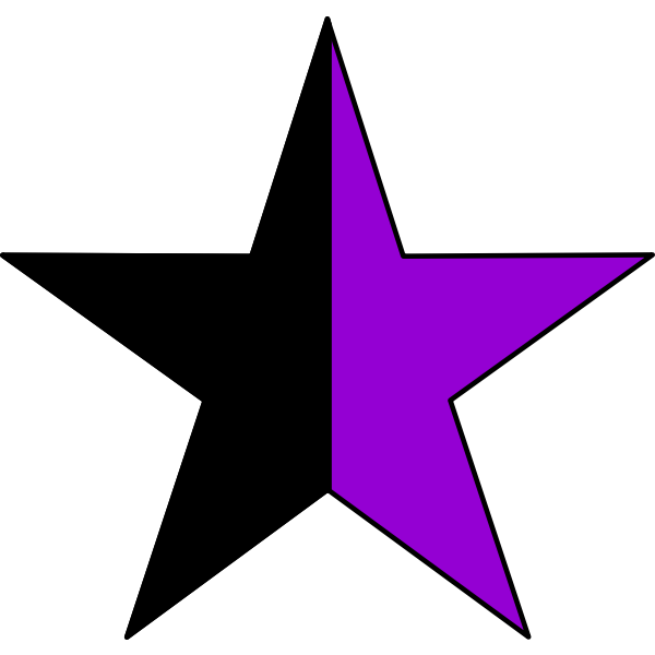 SVG Anarcha-feminism sign vector clip art