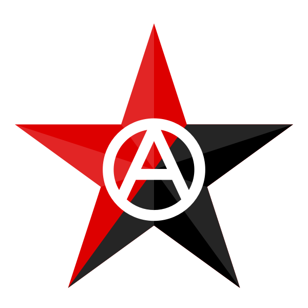 SVG Anarchist star