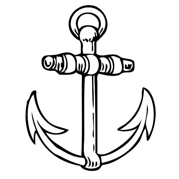 SVG Anchor drawing