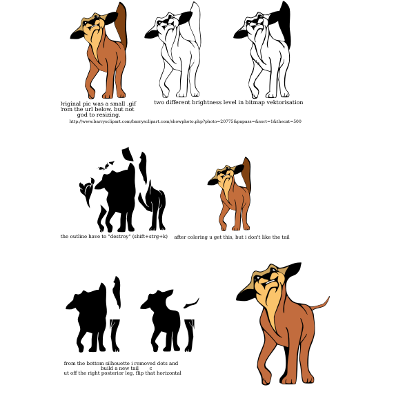 SVG Angry dog vector images