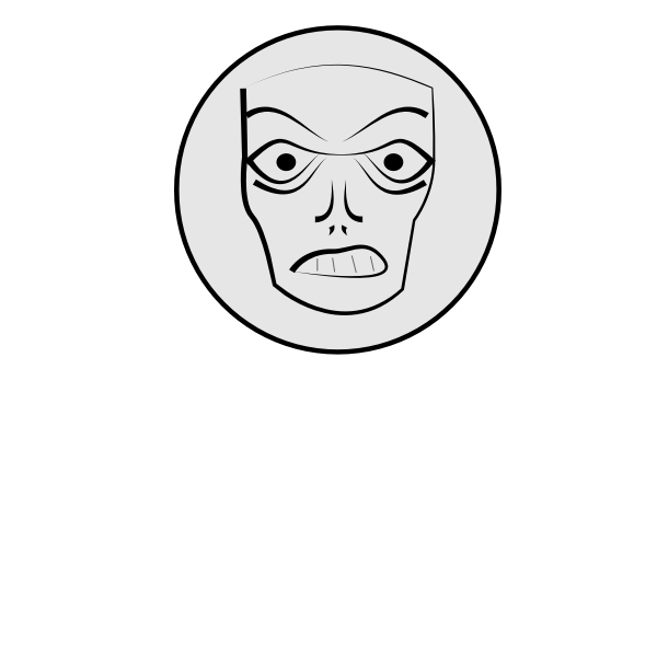 SVG Angry Face-1572527980