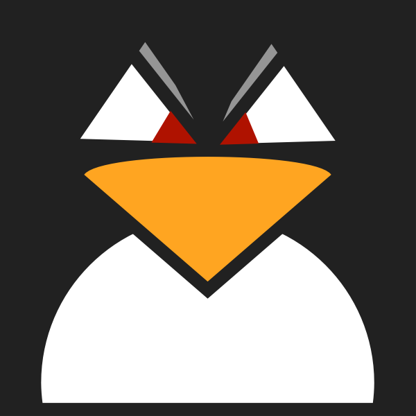 SVG Angry linux