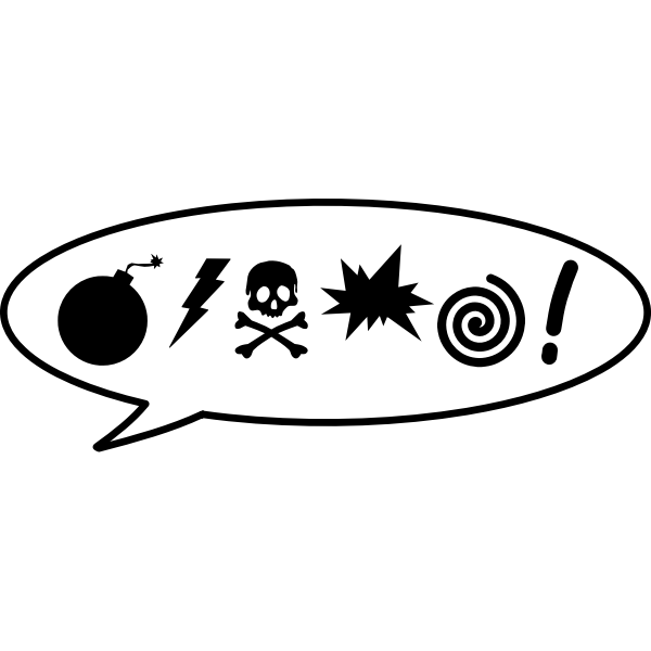SVG Angry symbols