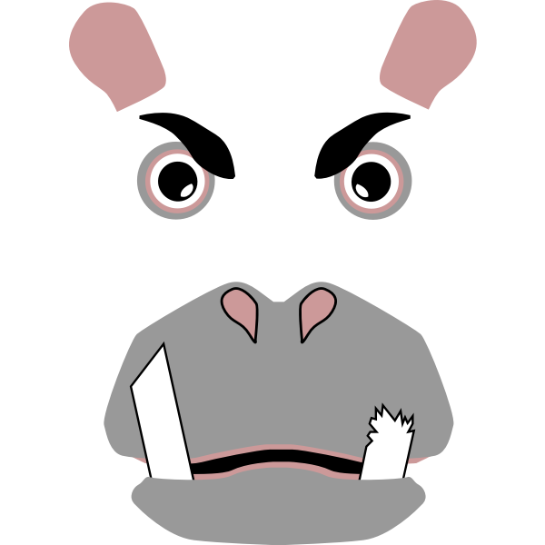 SVG angryhippo logo creative commons