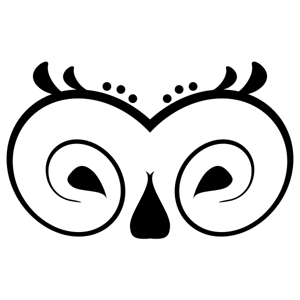 SVG Animal face