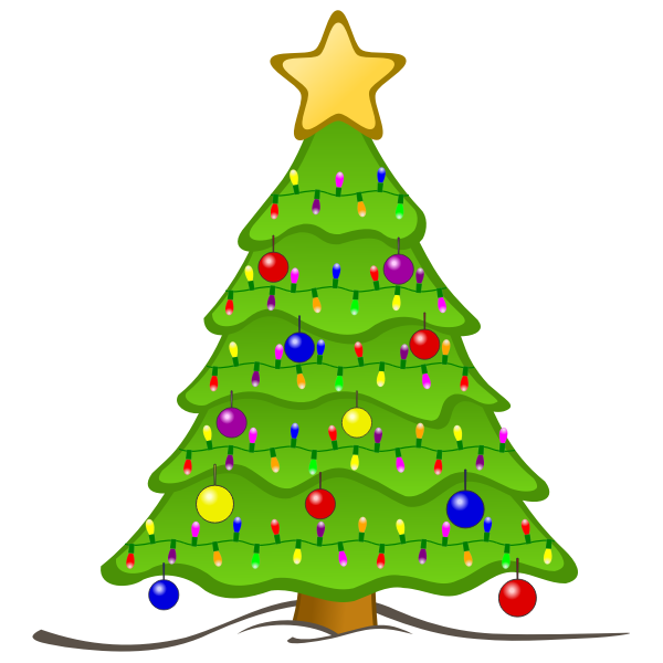 SVG Animated Christmas Tree