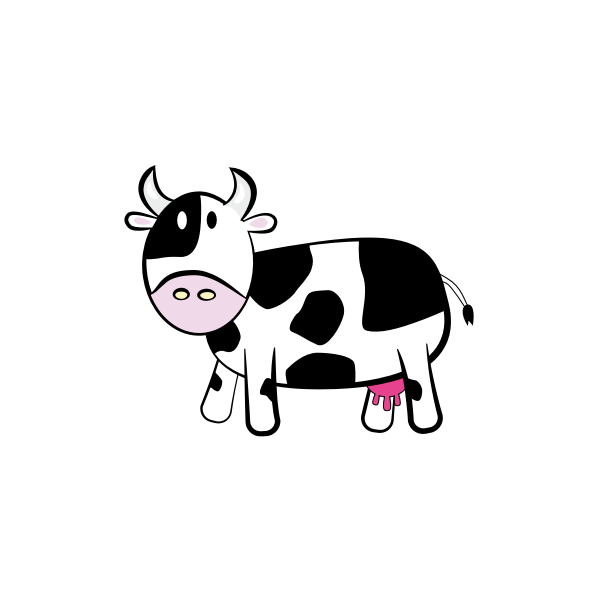 SVG Animated cow