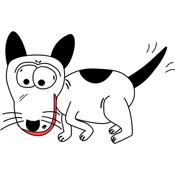 SVG Animated dog
