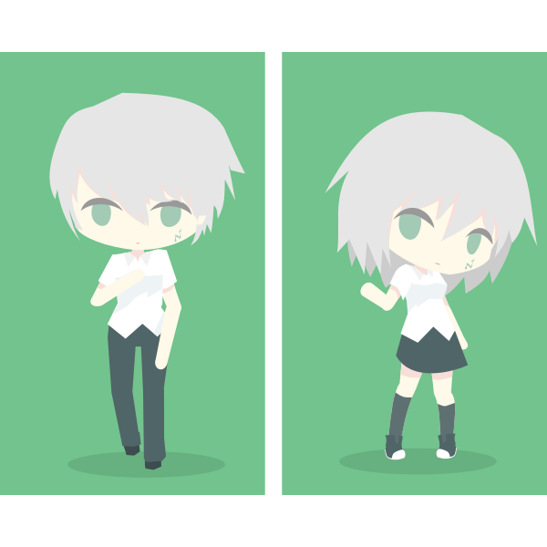 SVG Animated kids