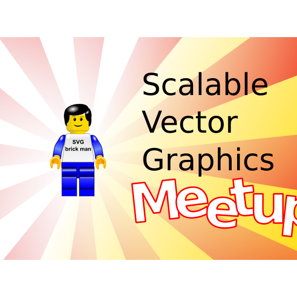 SVG Animated lego boy vector image