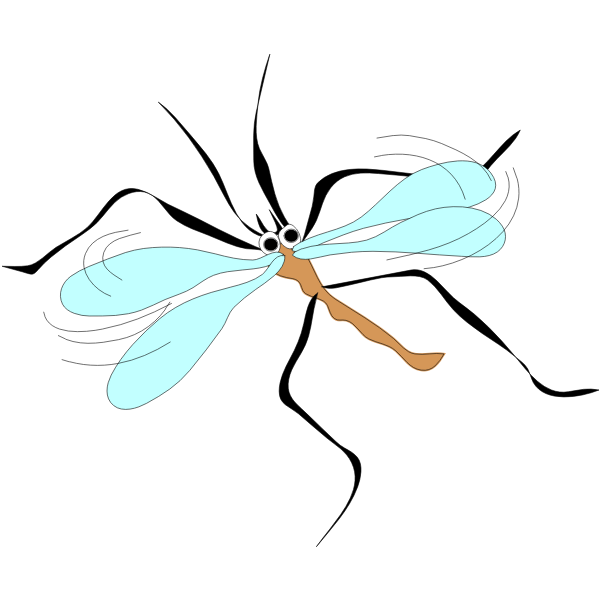 SVG Animated mosquito