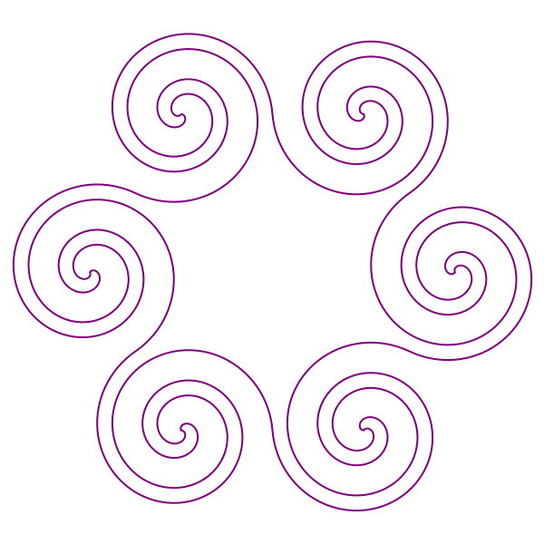 SVG Animated Polyskelion Drawing