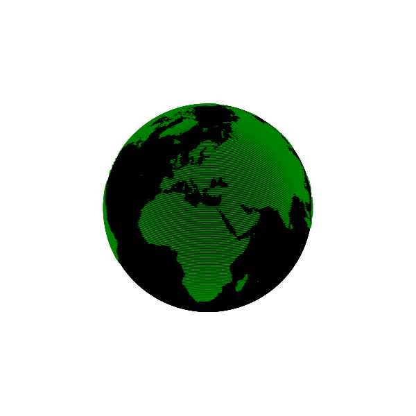 SVG Animated Rotating 3D object