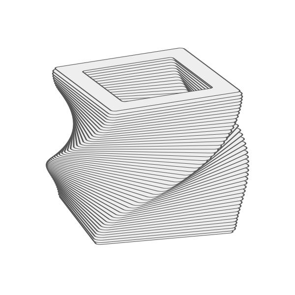 SVG Animated Rotating 3D object