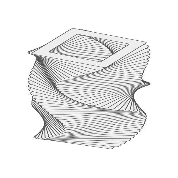 SVG Animated Rotating 3D object