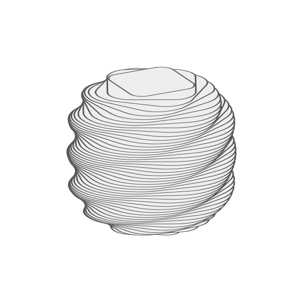 SVG Animated Rotating 3D object