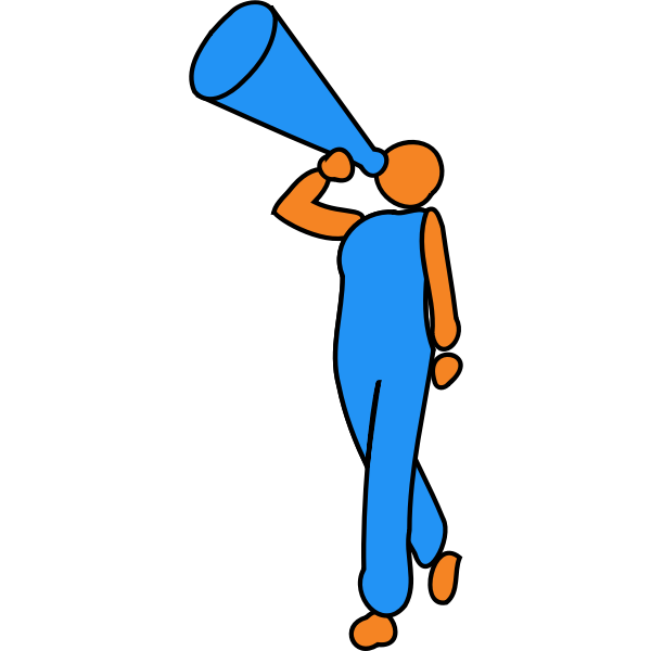 SVG Announcing icon