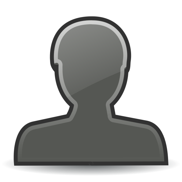 SVG Anonymous person