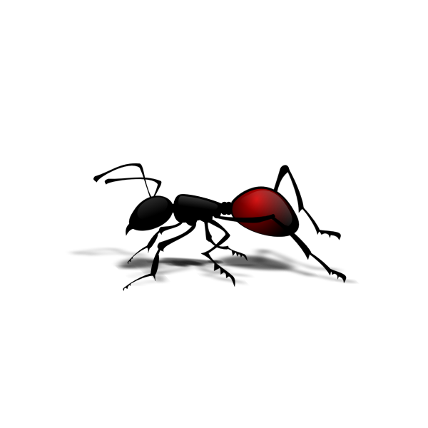 SVG Ant vector image