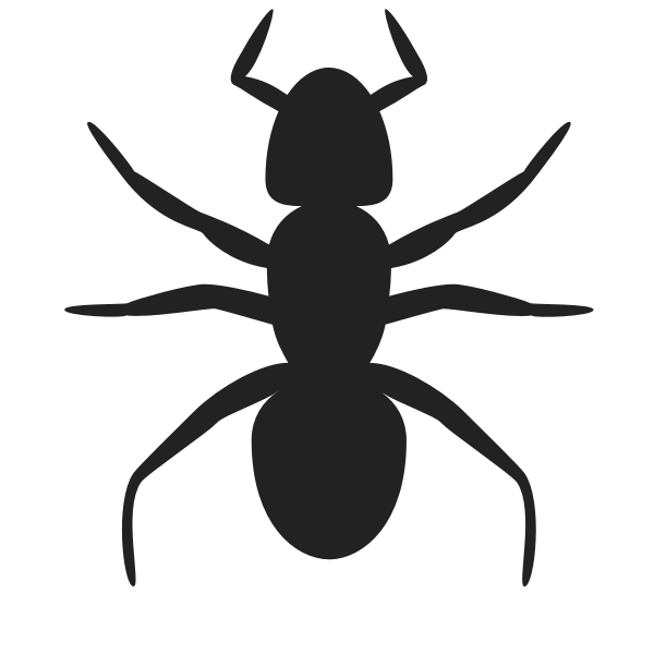 SVG Ant vector silhouette
