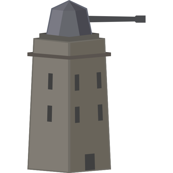 SVG anti-air tower or turret