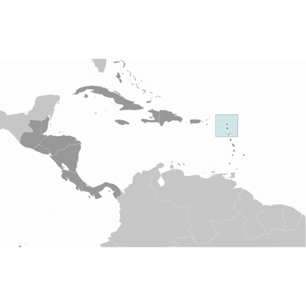 SVG Antigue and Barbuda location