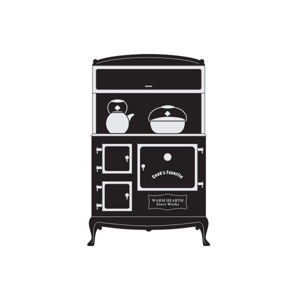SVG Antique Cookstove