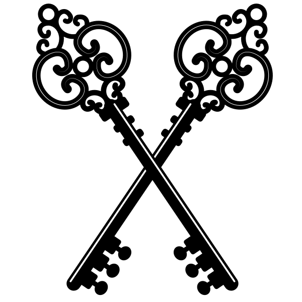 SVG Antique keys
