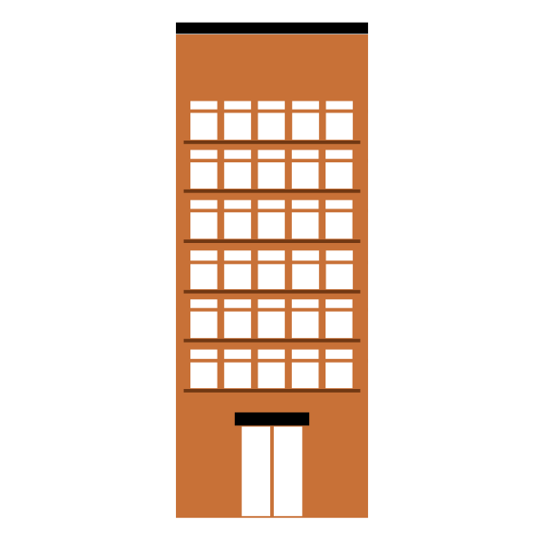 SVG Apartment building